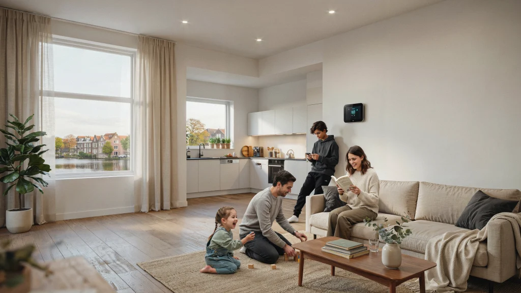 slim verwarmen en energie besparen